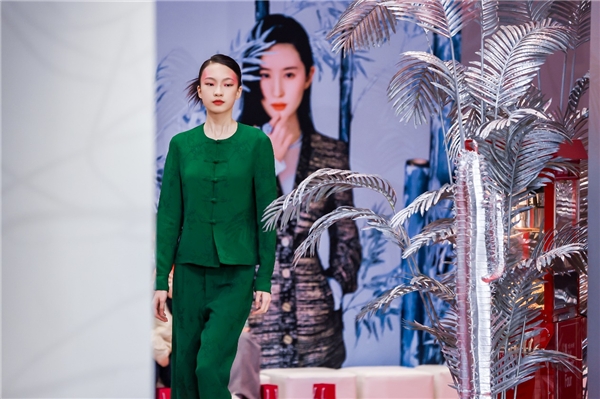 　　国风时装秀现场