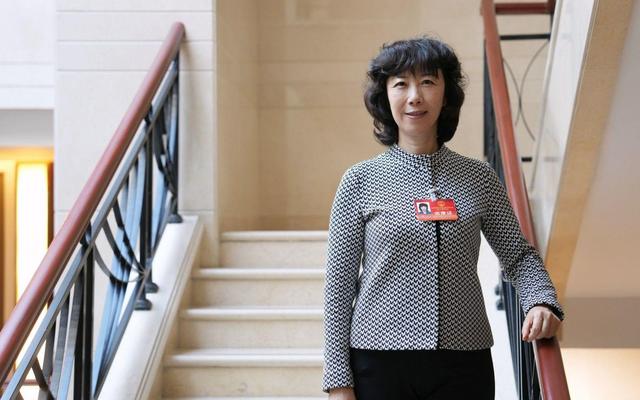 北京市人大代表,北京市科协党组书记沈洁.新京报记者 陶冉 摄