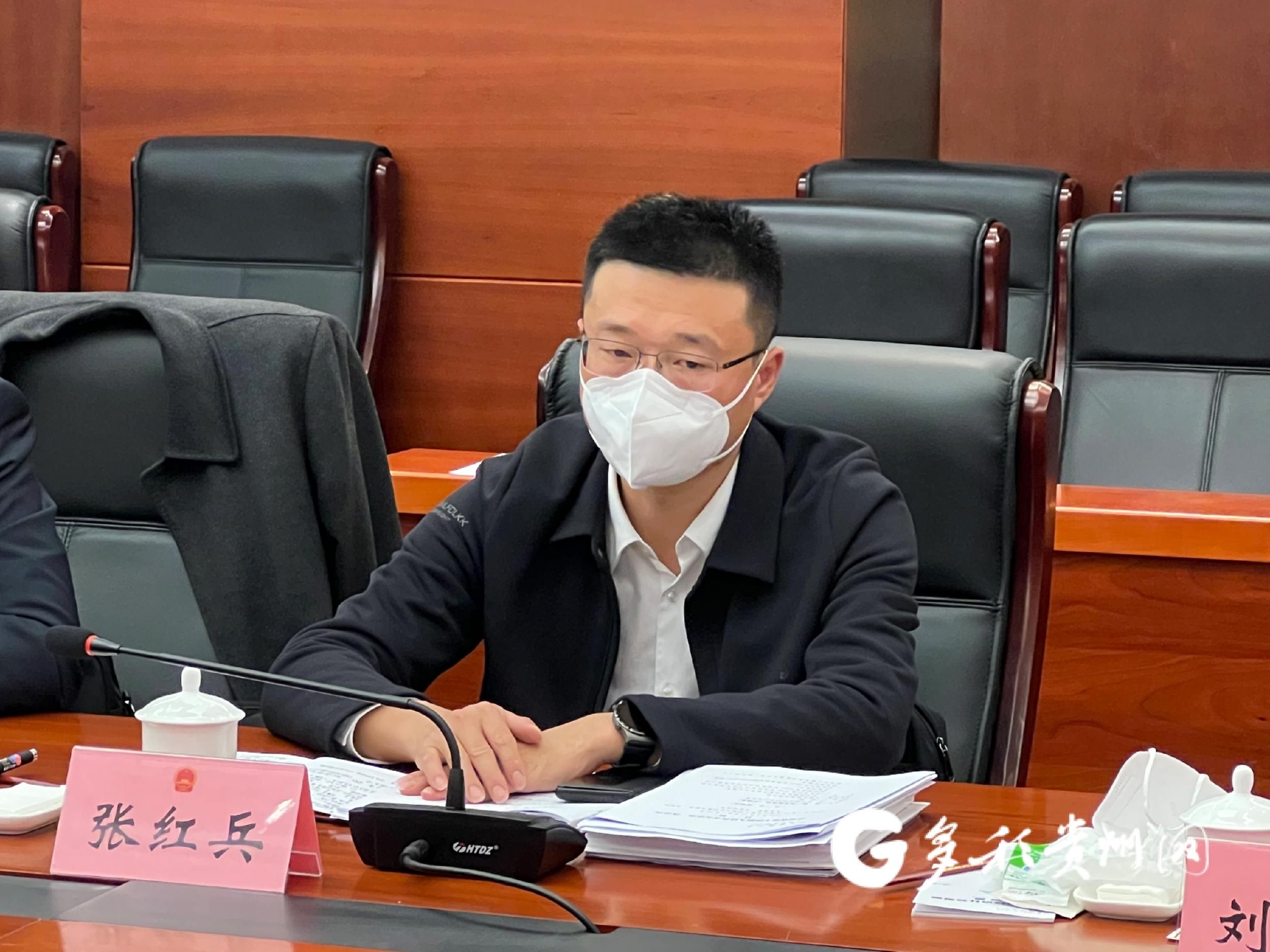 省人大代表,遵义市播州区委副书记,区长 张红兵