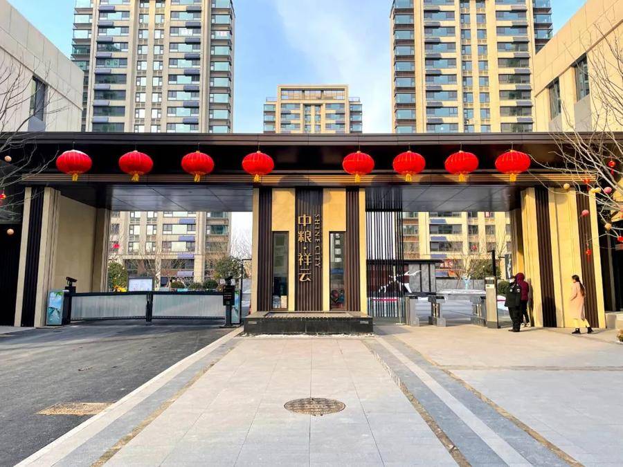 济南中粮祥云的高质量交付,让更多人在2022年拥有了幸福的家|济南市