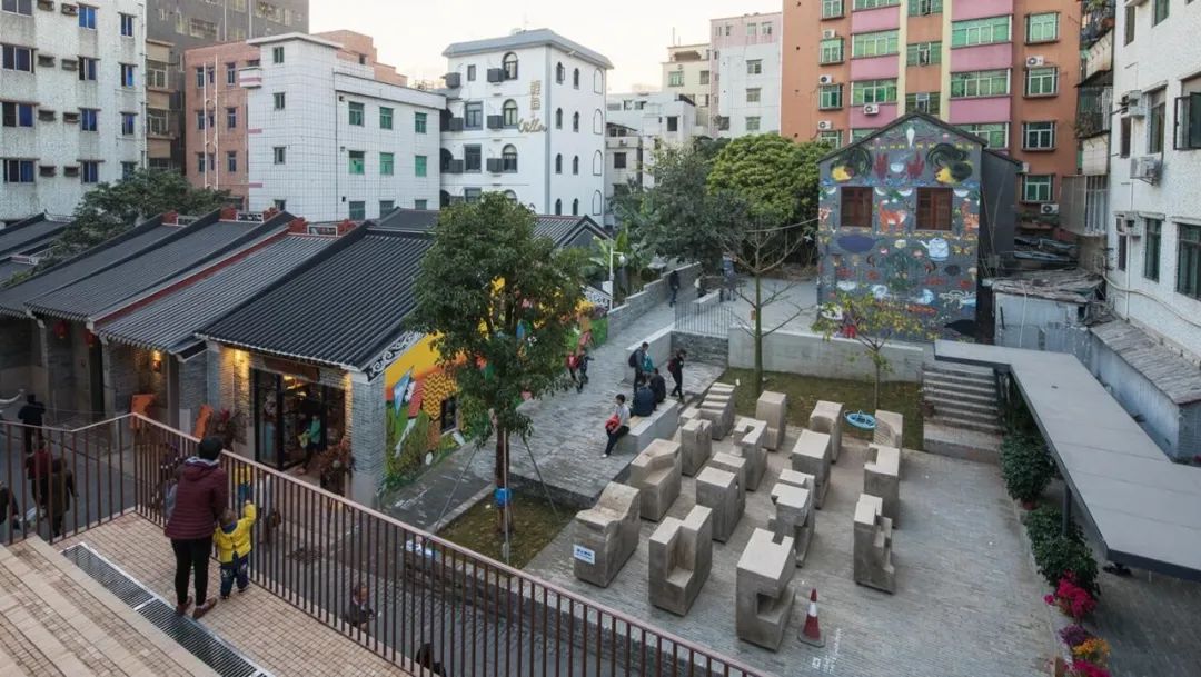 图5:深圳市南头古城综合整治试点项目更新后现状照片