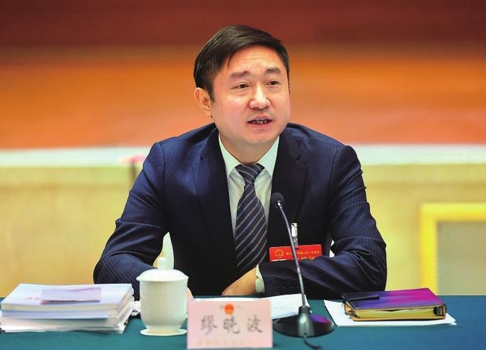 四川省两会召开期间,省人大代表,成都市锦江区委副书记,区长缪晓波说