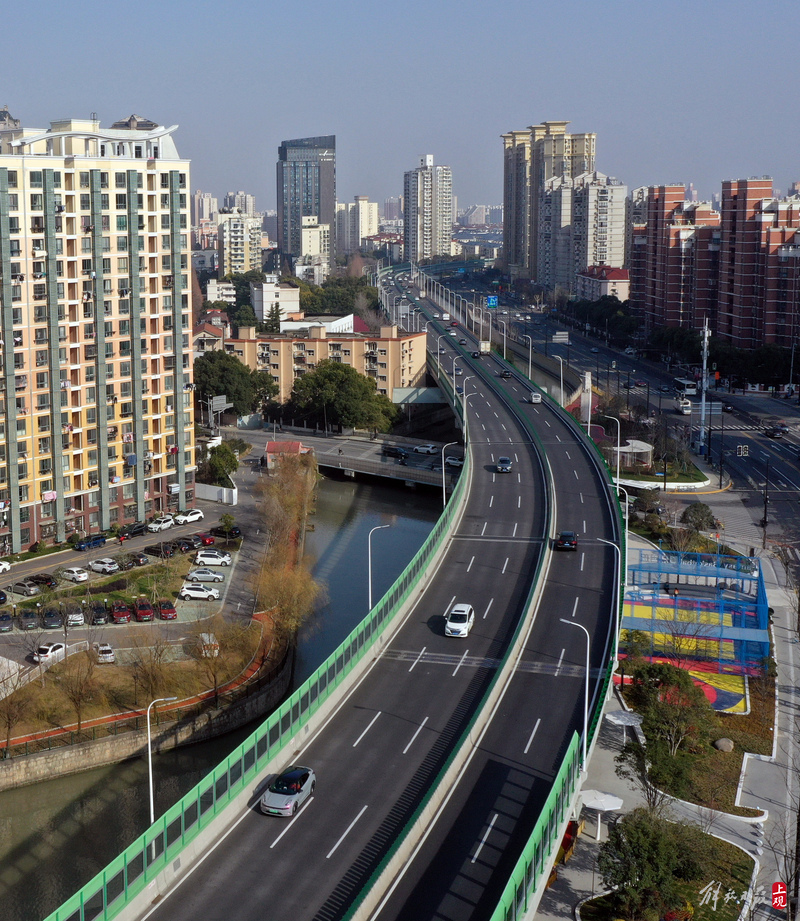 运行28年的内环高架完成内圈改造,变年轻了!|上海市_新浪财经_新浪网