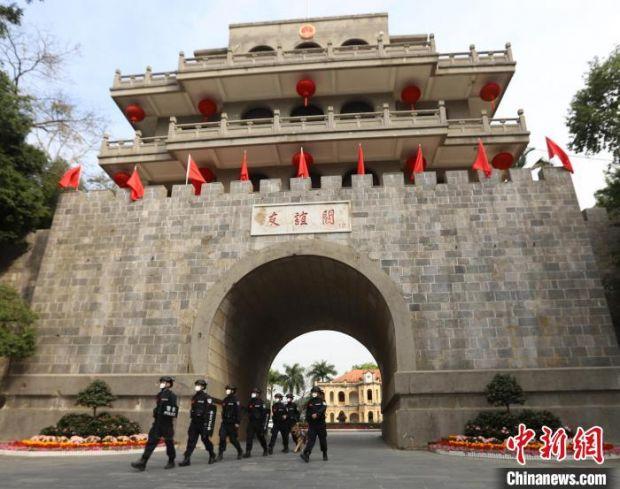 周日 摄中新网广西凭祥1月19日电(杨陈 周日 刘上铭)中越边境广西凭祥