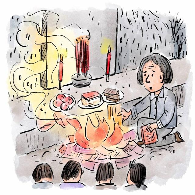 画说民俗|腊月二十九上坟请祖上大供|上坟_新浪财经_新浪网