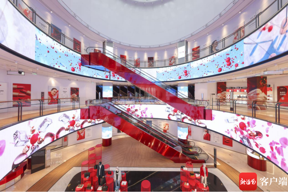 深免海口观澜湖免税城。企业供图