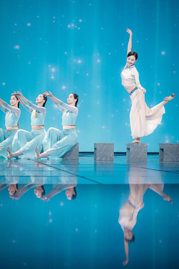 舞蹈《碇步桥》&nbsp;贾宁旨 摄