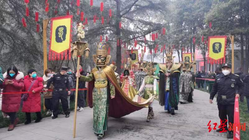 三星堆新年大典现场