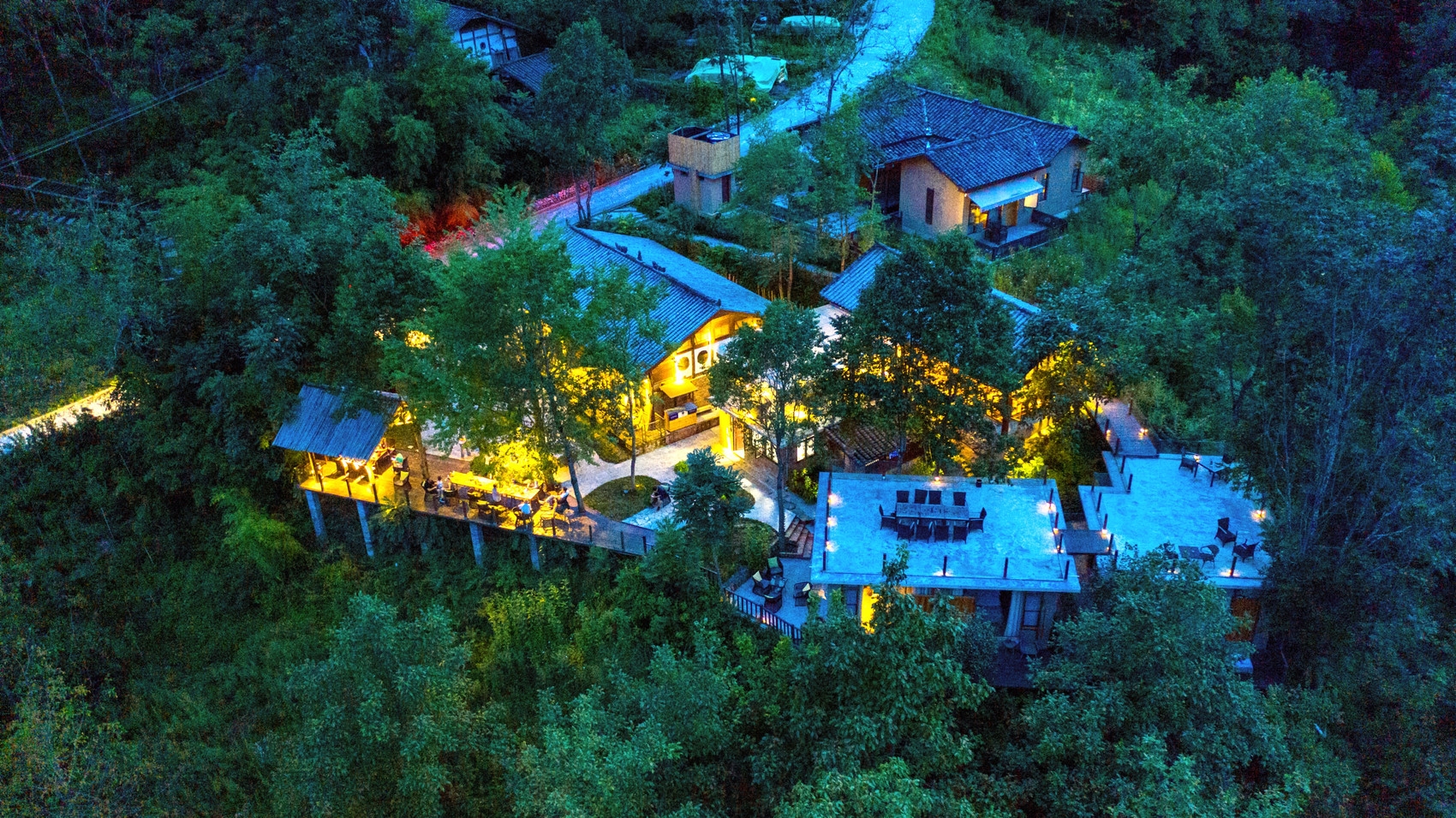 平武花间伴山民宿 省文旅厅供图