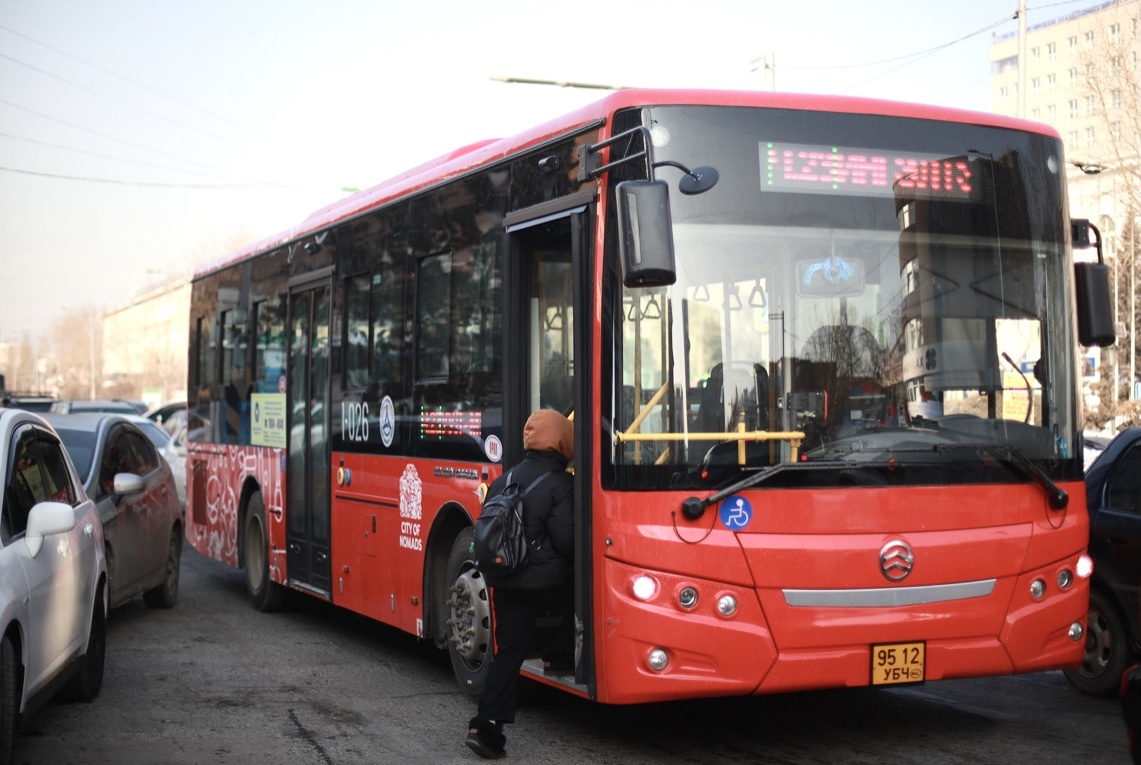 蒙古国从中国进口的首批公交车全部投入运营|公交车_新浪财经_新浪网