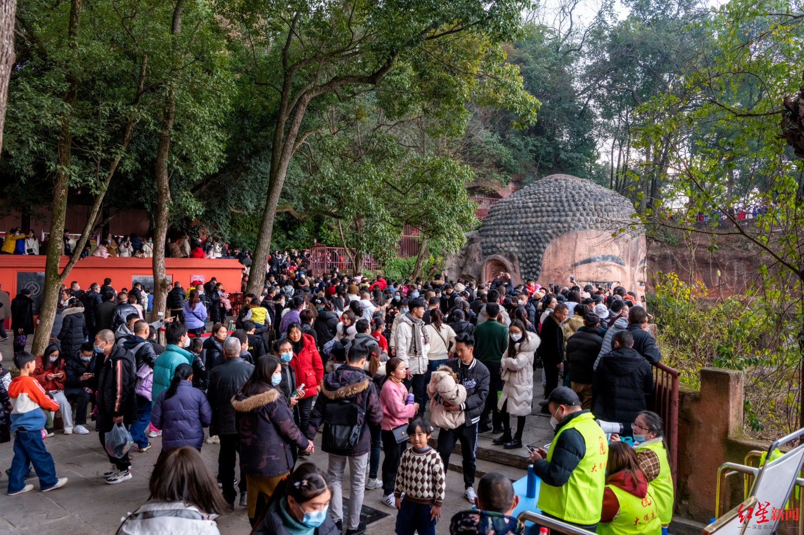 景区：连续5天游山票售罄！乐山大佛景区客流量已反超2019年同期