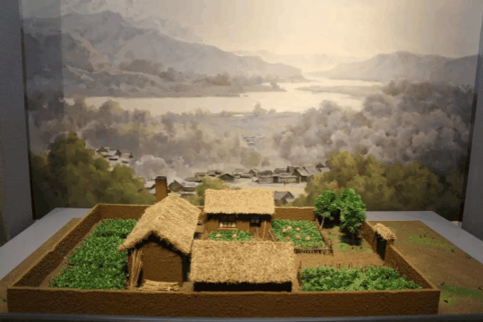 ▲锡伯族戍边生活场景，图片来源：中国锡伯族博物馆