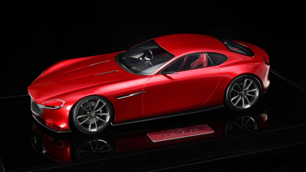 马自达rx-vision跑车模型