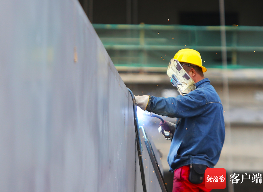 力争首季开门红海口各重点项目铆足劲头开工忙