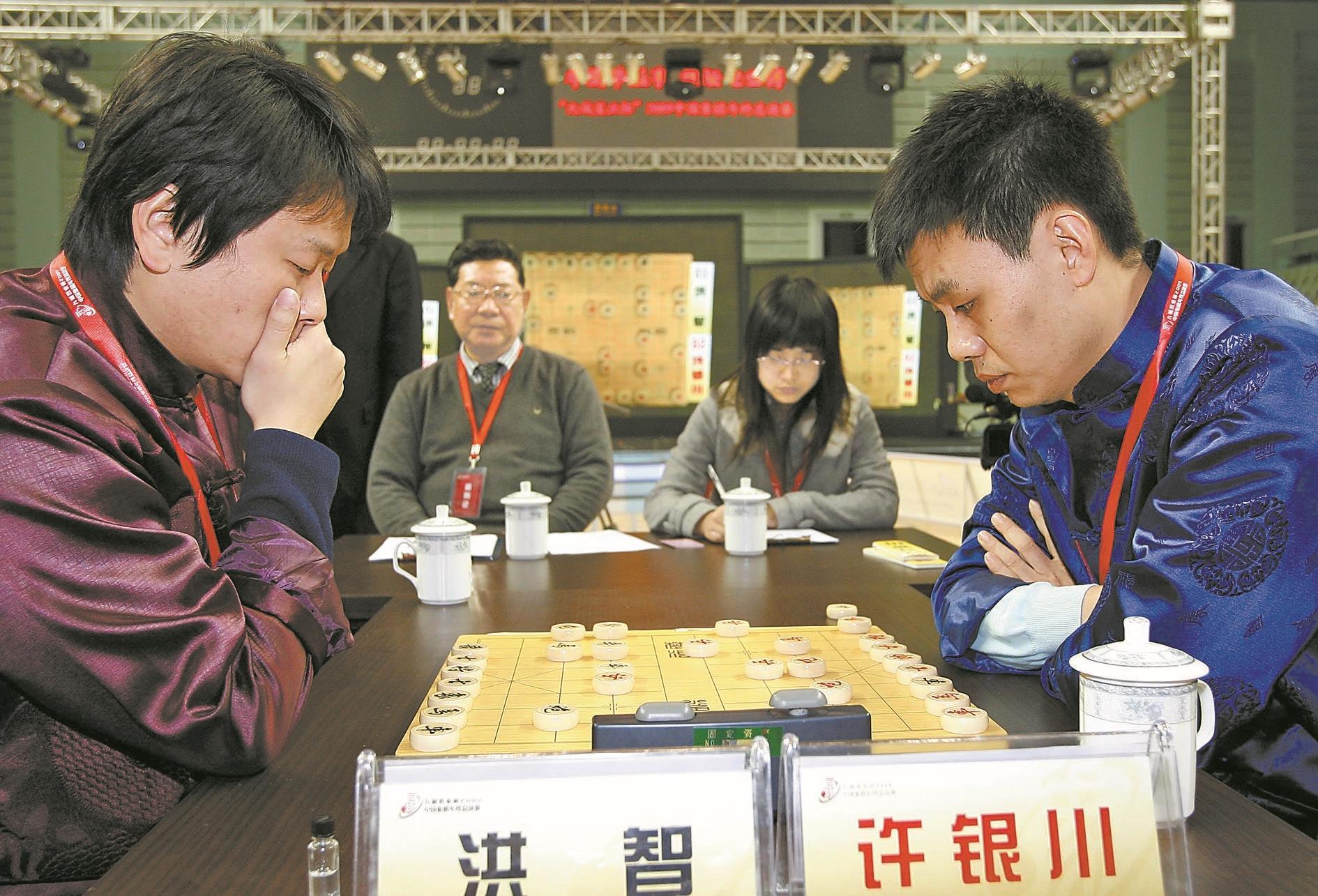 2009年中国象棋年终总决赛,许银川夺冠 新华社发