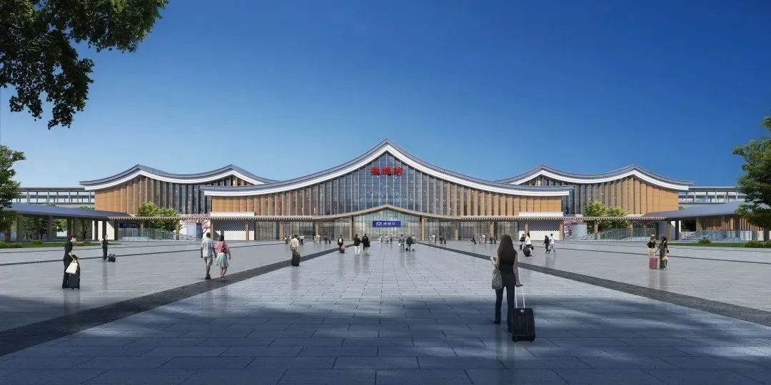 江苏南沿江城际铁路5座高铁站效果图出炉!|江苏省_新浪财经_新浪网