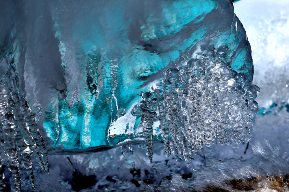冰川遗迹景观图片