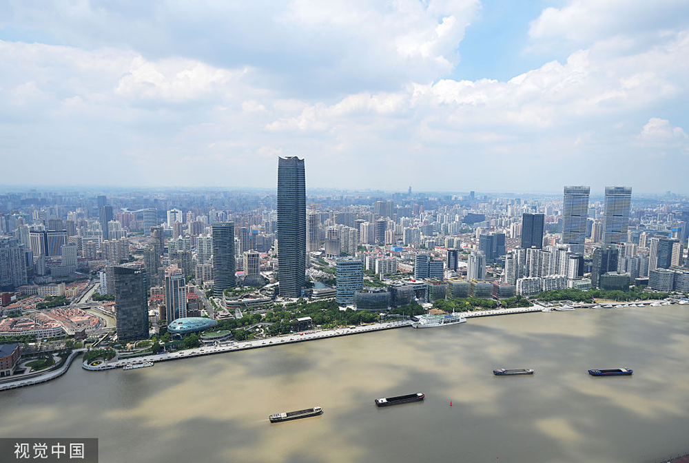 上海虹口区北外滩.人民视觉&nbsp; 资料图