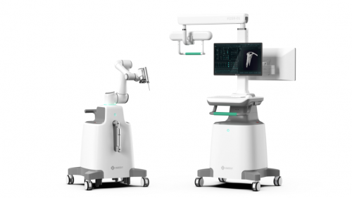 　　新瑞鹏骨科手术机器人 “妙髓”