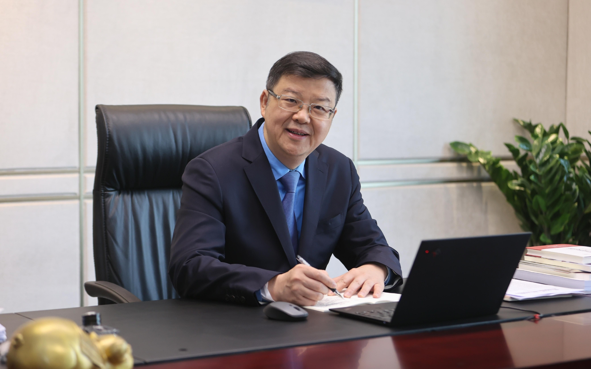 步步高集团党委书记,总裁陈志强.图|受访者供图