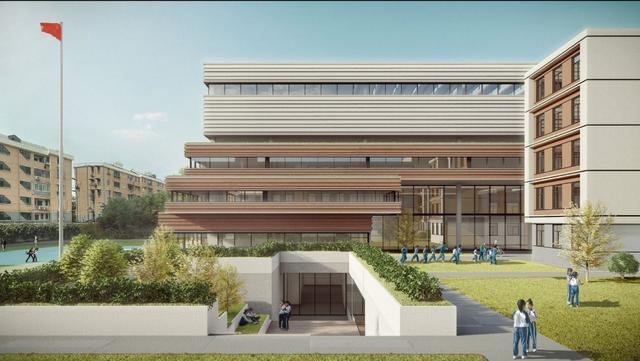 上海市历城中学即将改扩建,校园就要"焕新"啦!
