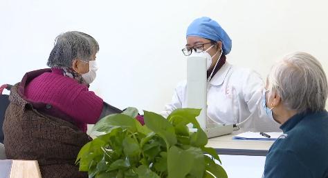 福州台江区瀛洲街道社区卫生服务中心。（视频截图）