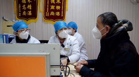 福州台江区瀛洲街道社区卫生服务中心。（视频截图）