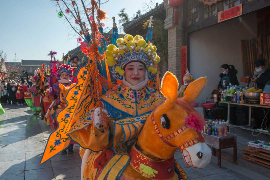 河南浚县:满城社火闹新春 红红火火过大年|河南省_新浪财经_新浪网