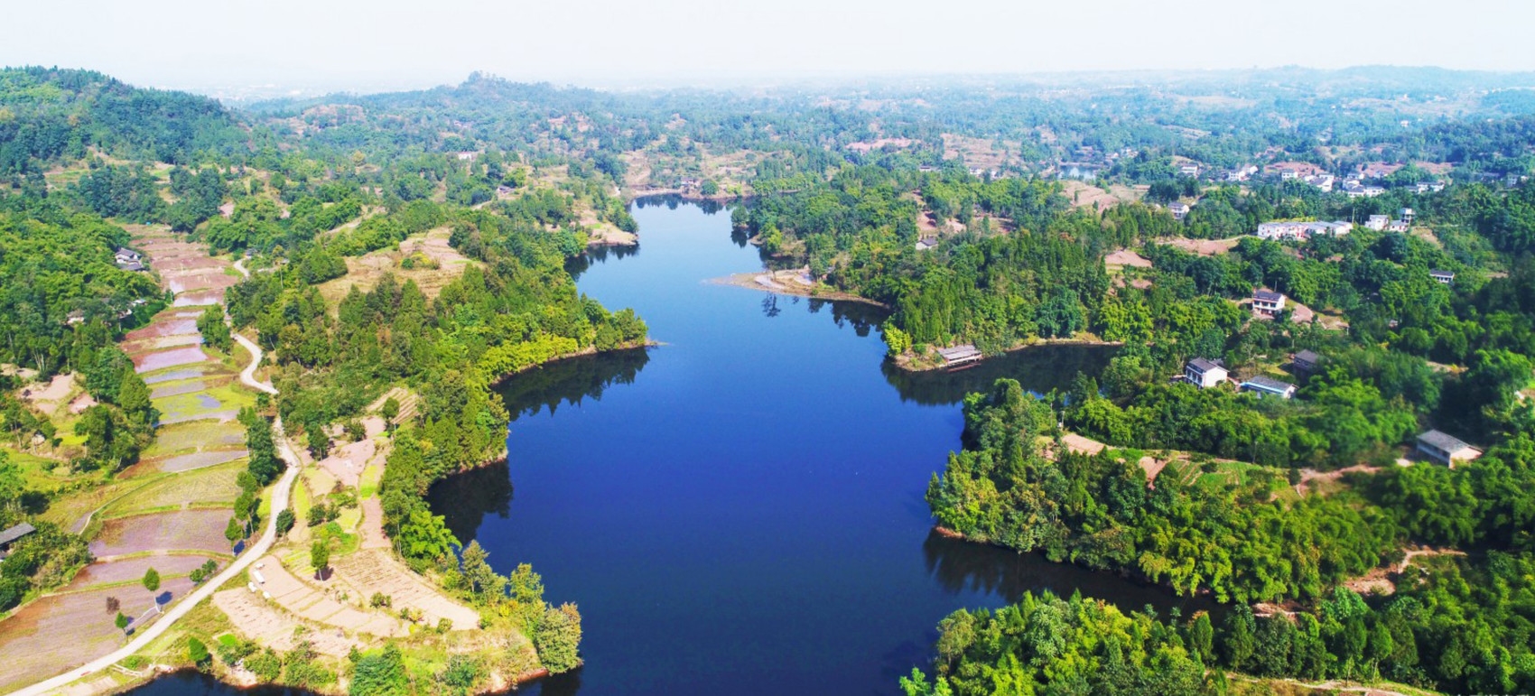 广安白云湖国家湿地公园. 受访者供图