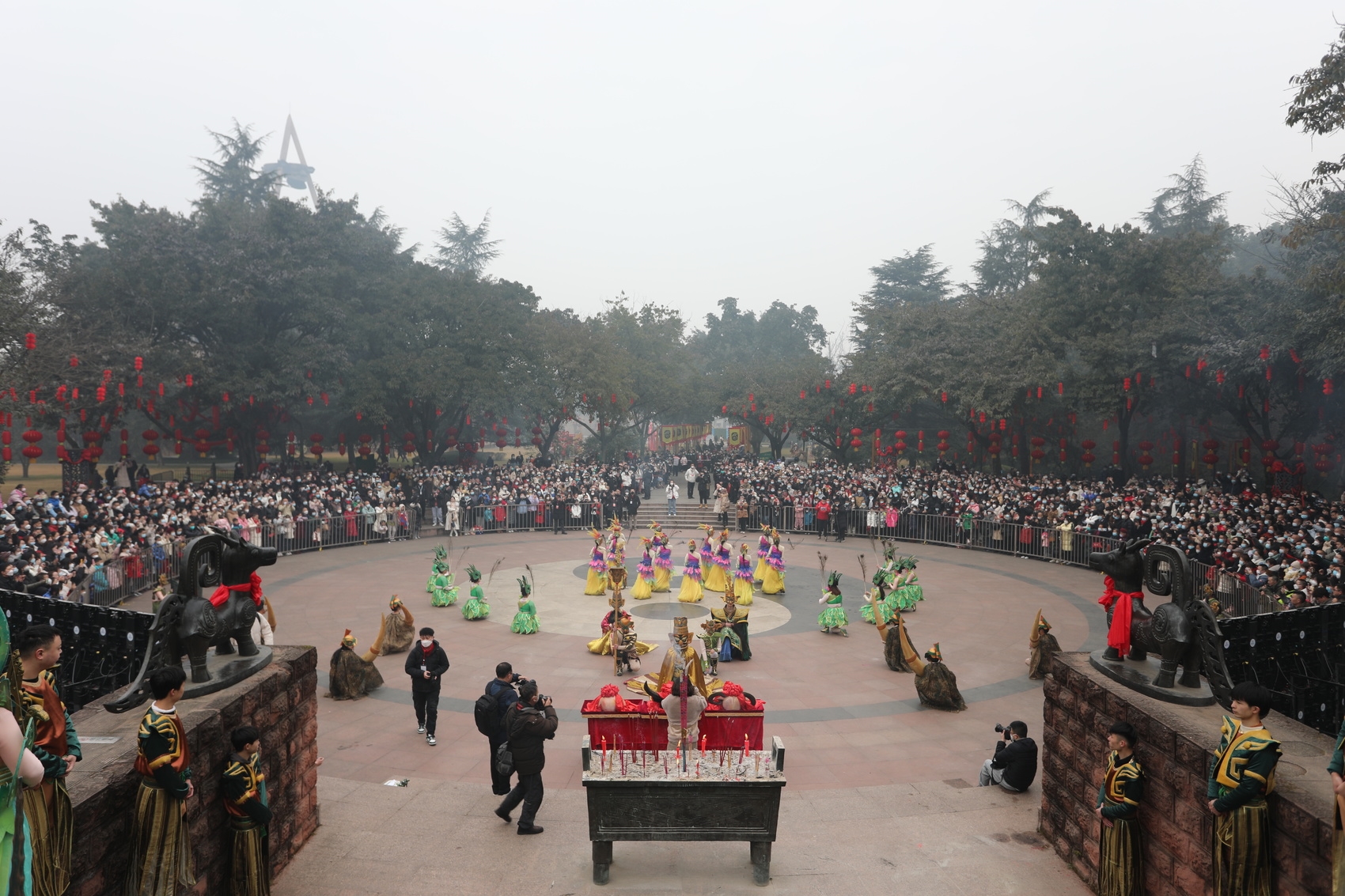 春节大假,广汉三星堆博物馆官方微博连续4日发布门票售罄的信息.