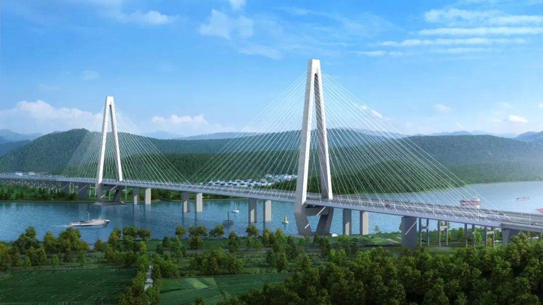 灵江特大桥效果图