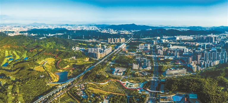 在全省全市吹响高质量发展冲锋号角之后,深圳光明区聚焦高质量发展"