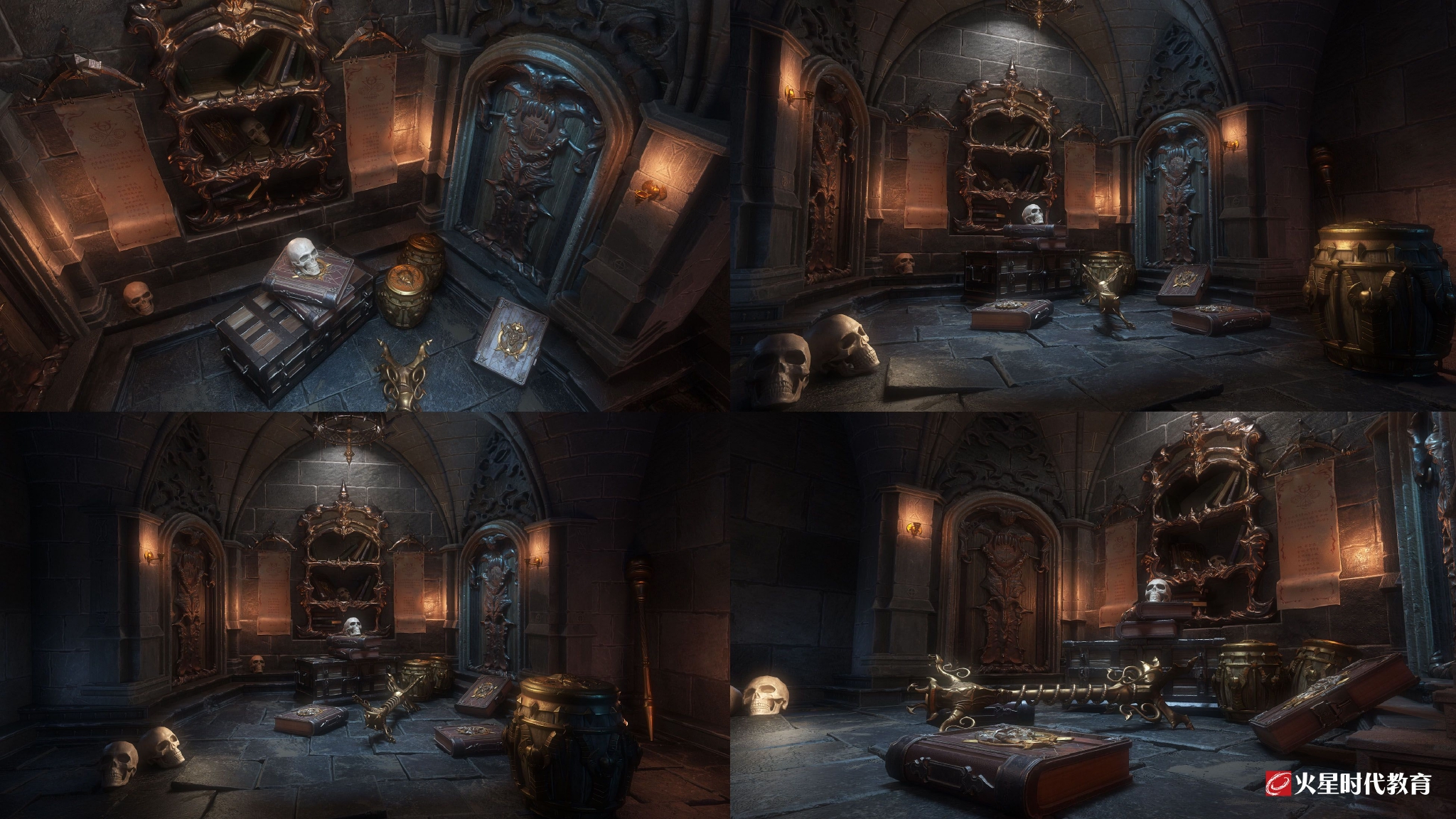 火星时代游戏专业3d模型大师班学员赵鹏飞最佳游戏3d(人物/场景)