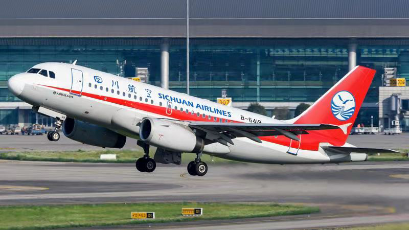2月17日起川航恢复重庆-中卫-北京航线.四川航空供图