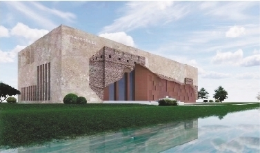 凤城叆阳城历史文化展览馆效果图.(资料图)