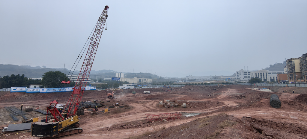 重庆国际生物城重点项目建设忙