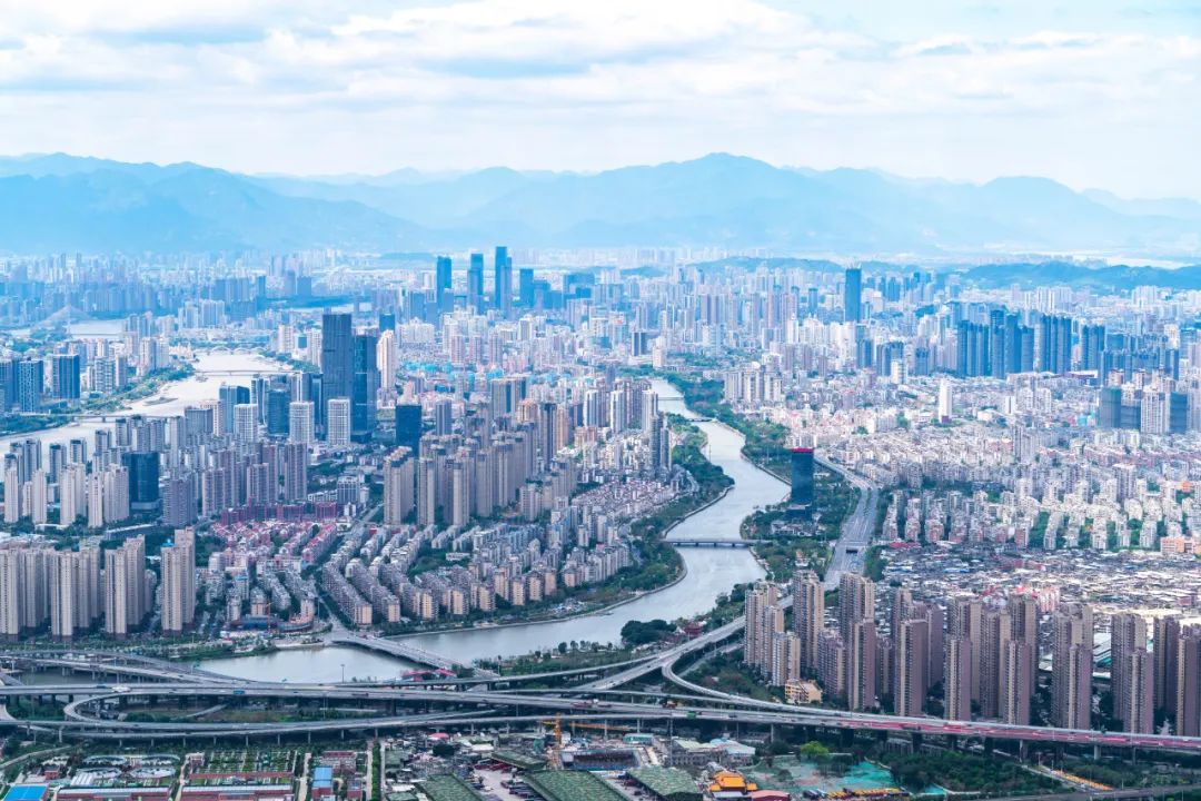 福州俯瞰.图/图虫创意