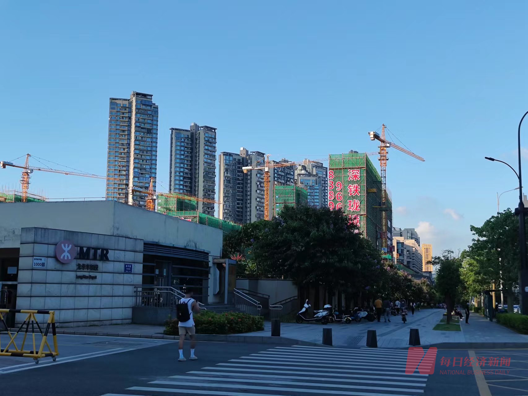 深铁置业旗下在建名目 图片起原：每经记者 陈荣浩 摄