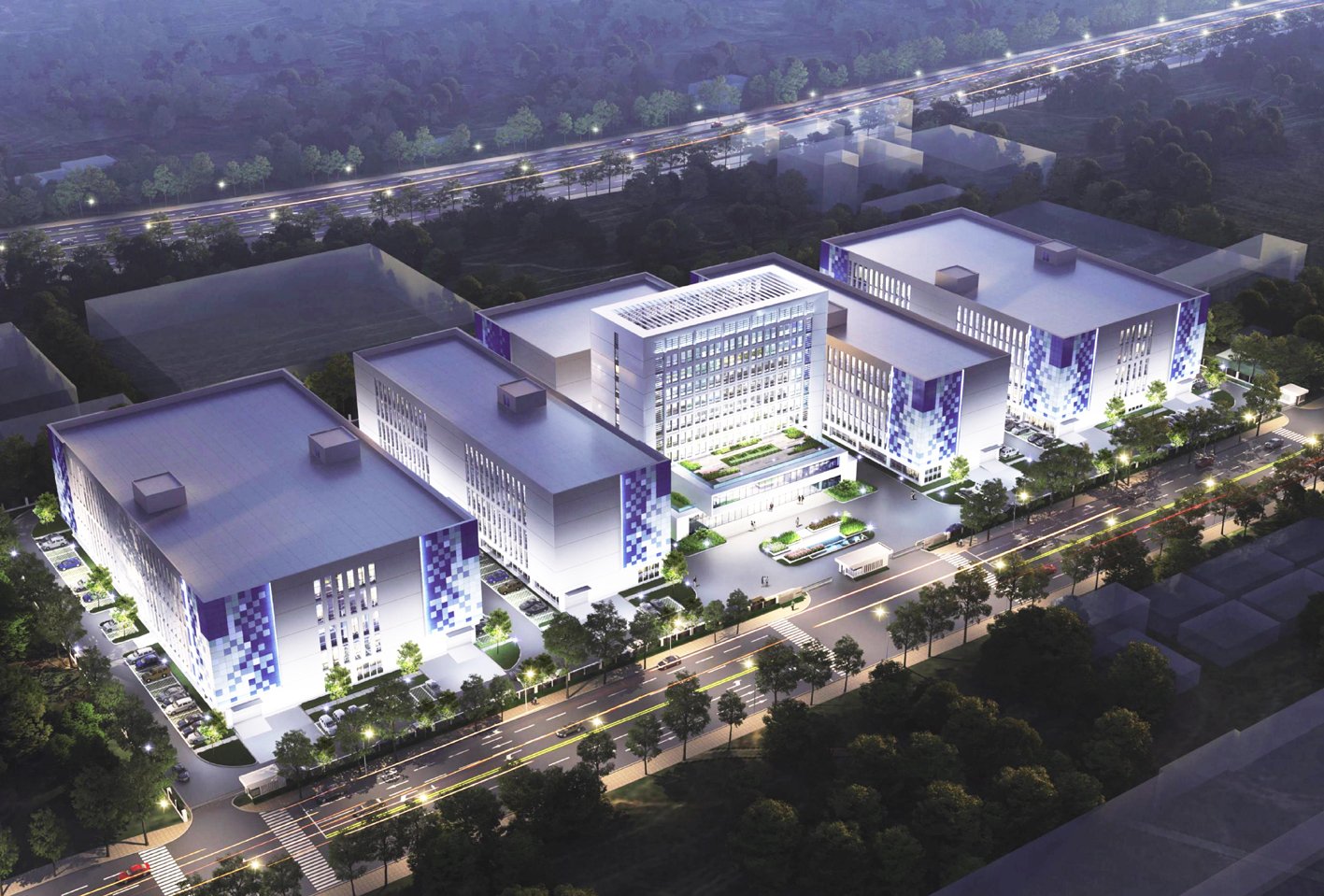 中杭日化产业园.效果图