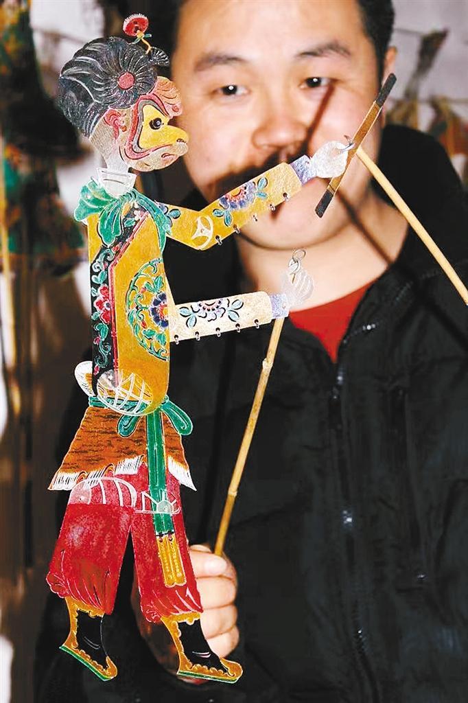 皮影非遗传承人焦连生