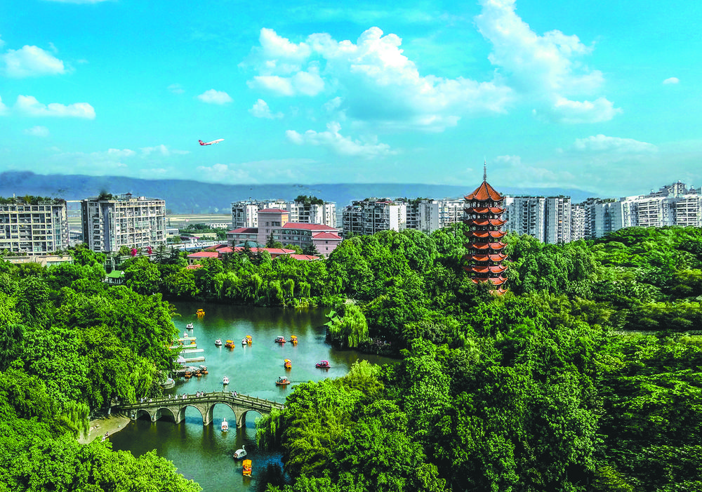 碧津公园大湾镇上古农耕体验园渝北区先后获得西部首个全国文明城区