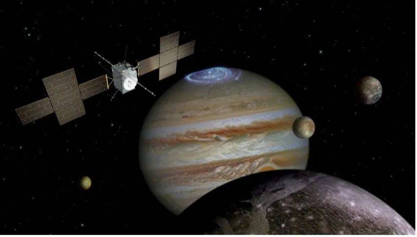 juice即将探访木星与它的四颗最大的卫星 | nasa