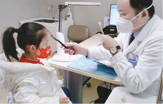 图:胡盼主任日常接诊