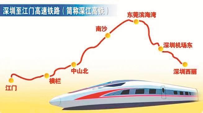 深江铁路线路图. 受访单位供图