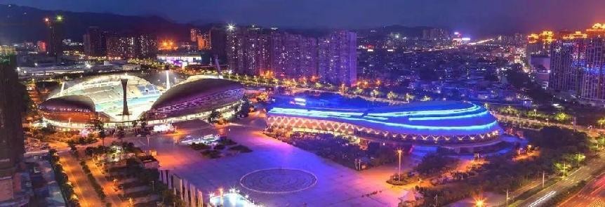 泉州海峡体育中心实景图