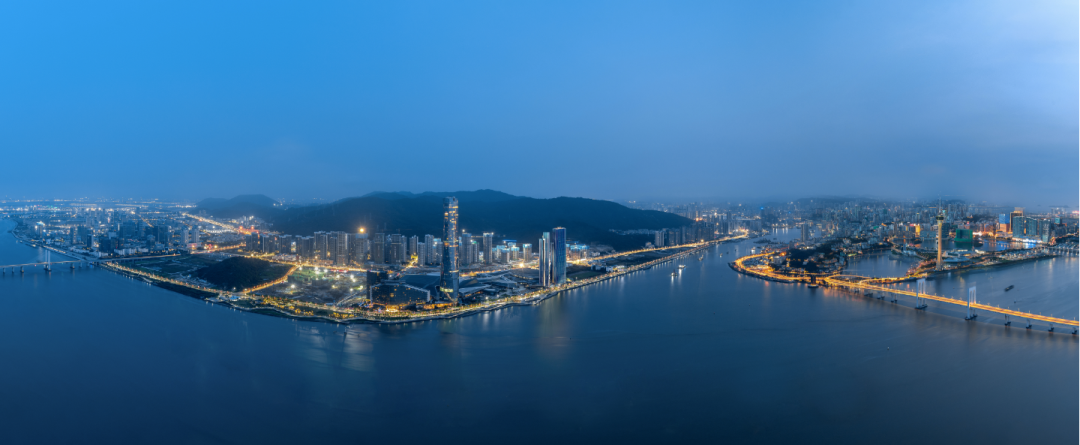 　　十字门金融区实景