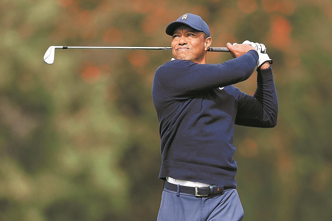 泰格·伍兹 图/视觉中国