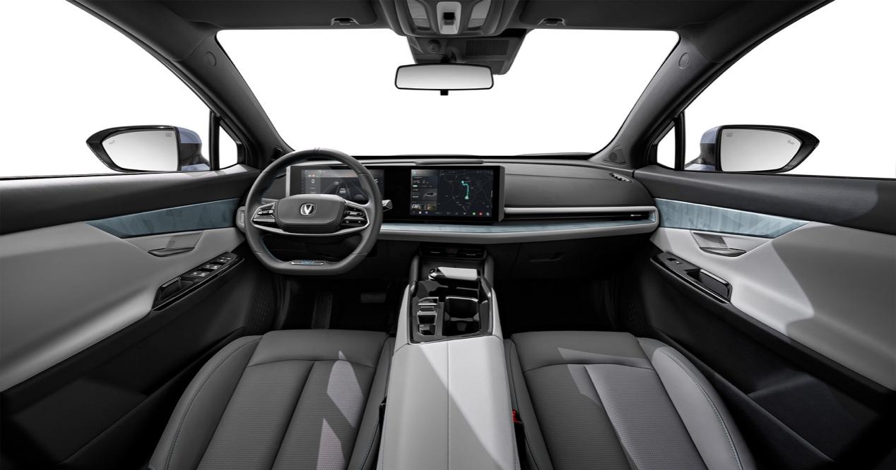 全新长安uni-t内饰. 长安汽车供图 华龙网发