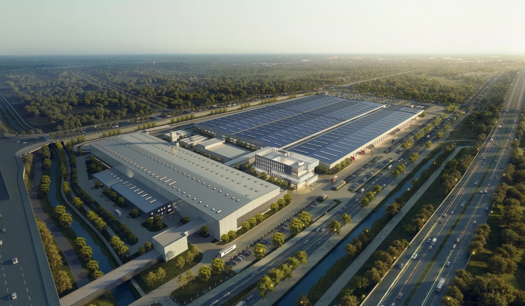 设计年产能12万辆,是继小鹏汽车肇庆工厂后,集冲压,焊装,涂装,总装