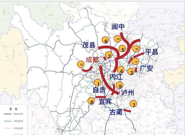 "五区共兴"路网优化提升项目包含成自泸扩容项目 四川省交通运输厅供